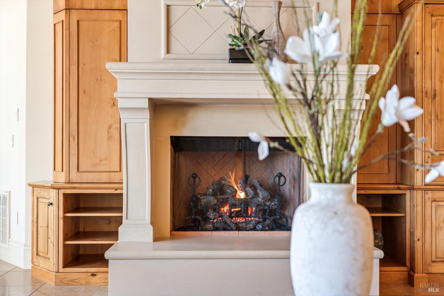 1315 West Dry Creek Road Healdsburg, CA 95448 - Photo 21 of 57 a front view of a house with fireplace