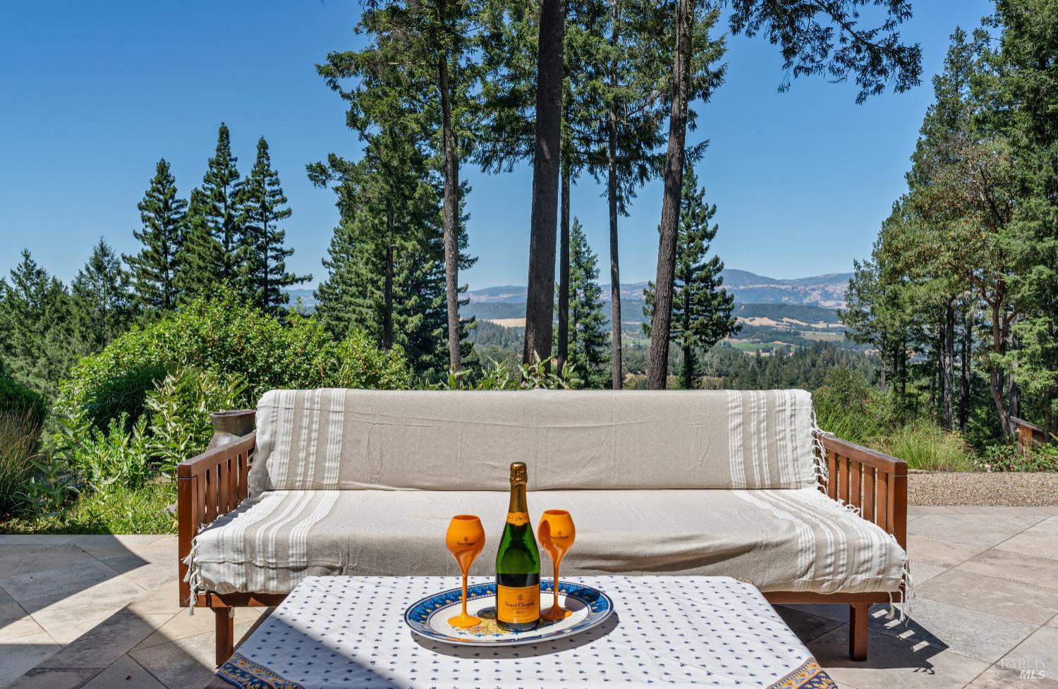 1315 West Dry Creek Road Healdsburg, CA 95448 - Photo 37 of 57 a view of outdoor space with seating