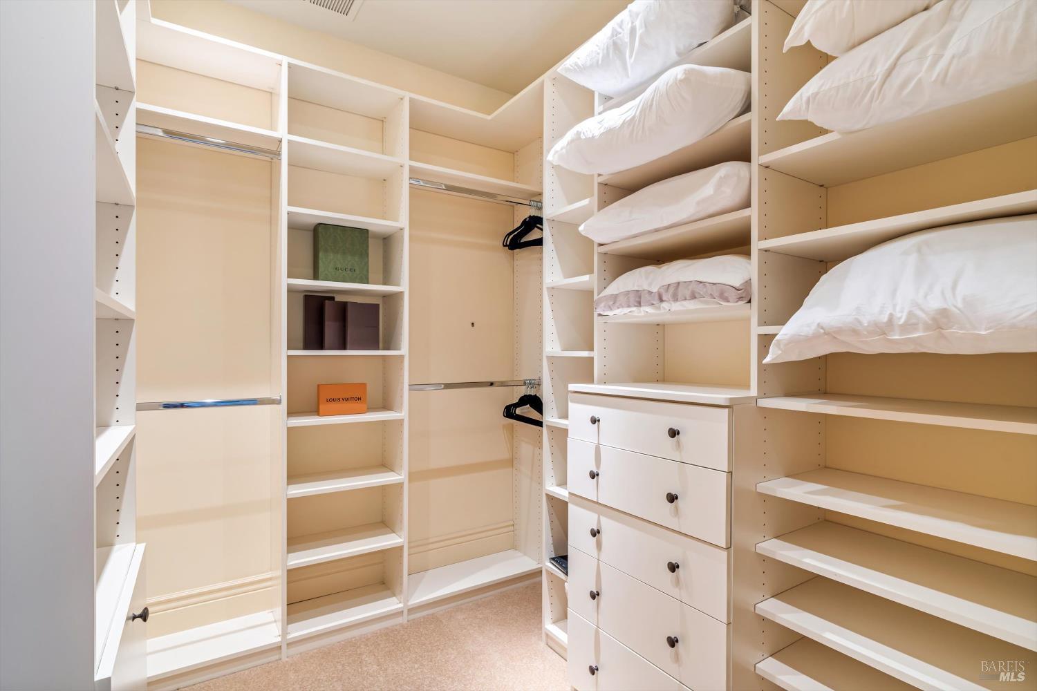 1315 West Dry Creek Road Healdsburg, CA 95448 - Photo 45 of 57 a view of an empty walk in closet