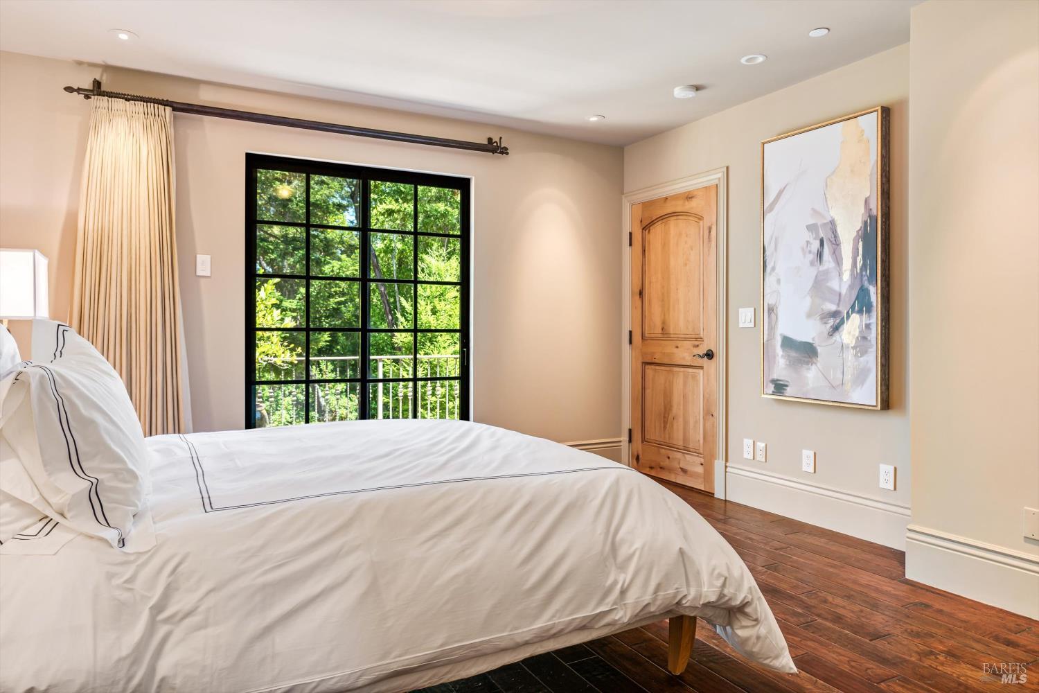 1315 West Dry Creek Road Healdsburg, CA 95448 - Photo 48 of 57 a bedroom with a bed and a window