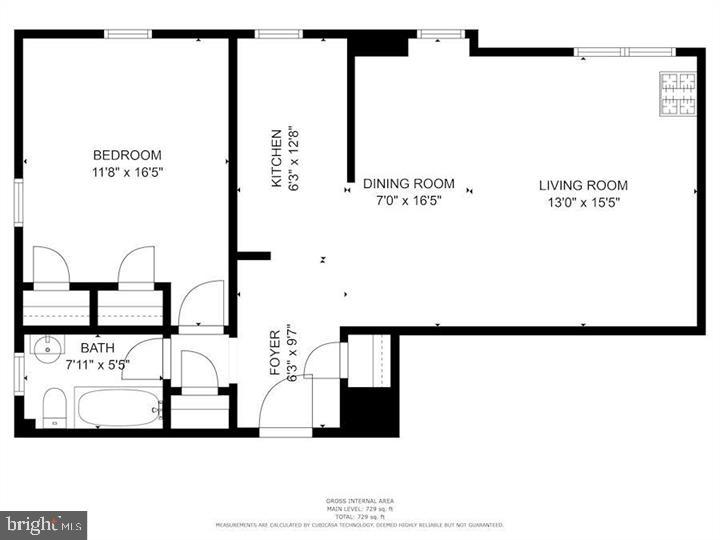 2214 Colston Drive, Unit 201 Silver Spring, MD 20910 - Photo 31 of 43 a picture of a floor plan