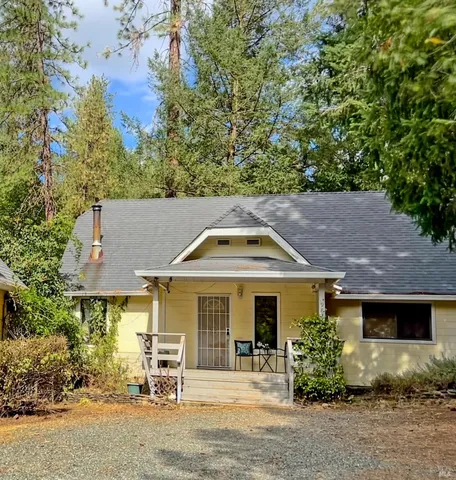 a view of outdoor space and deck