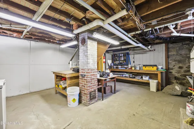 a view of storage and utility room