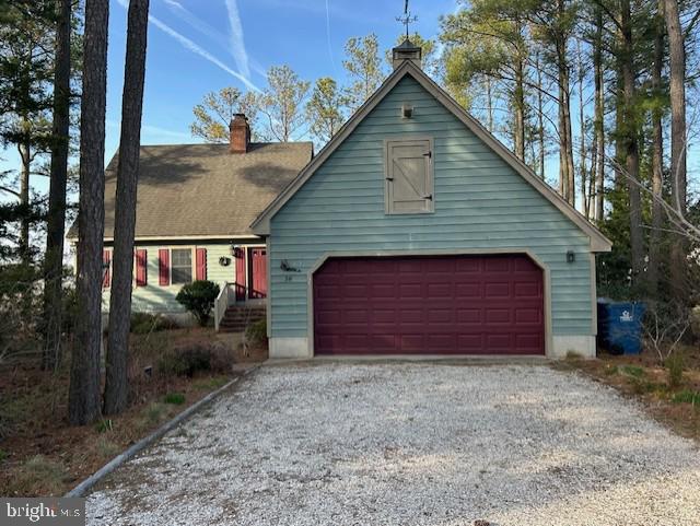 38 Saltgrass Road Ocean Pines, MD 21811 - Photo 11 of 23 2 Car detached garage with stairs to floored attic