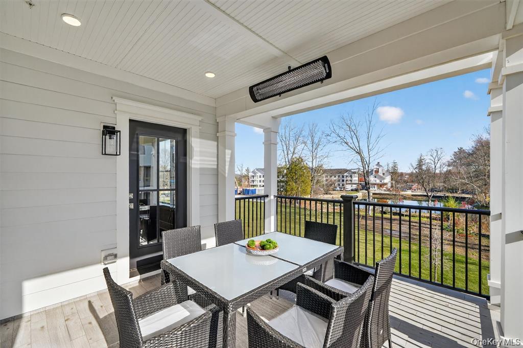 1822 Soundview Court Yorktown Heights, NY 10598 - Photo 18 of 39 a view of a balcony dining area