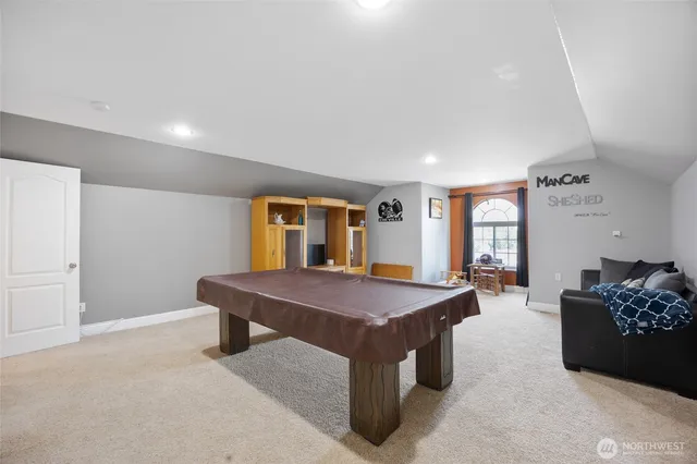 a room with furniture and window