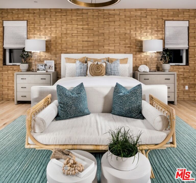 20400 Marlow Lane Porter Ranch, CA 91326 - Photo 15 of 21 a living room with furniture and a fireplace