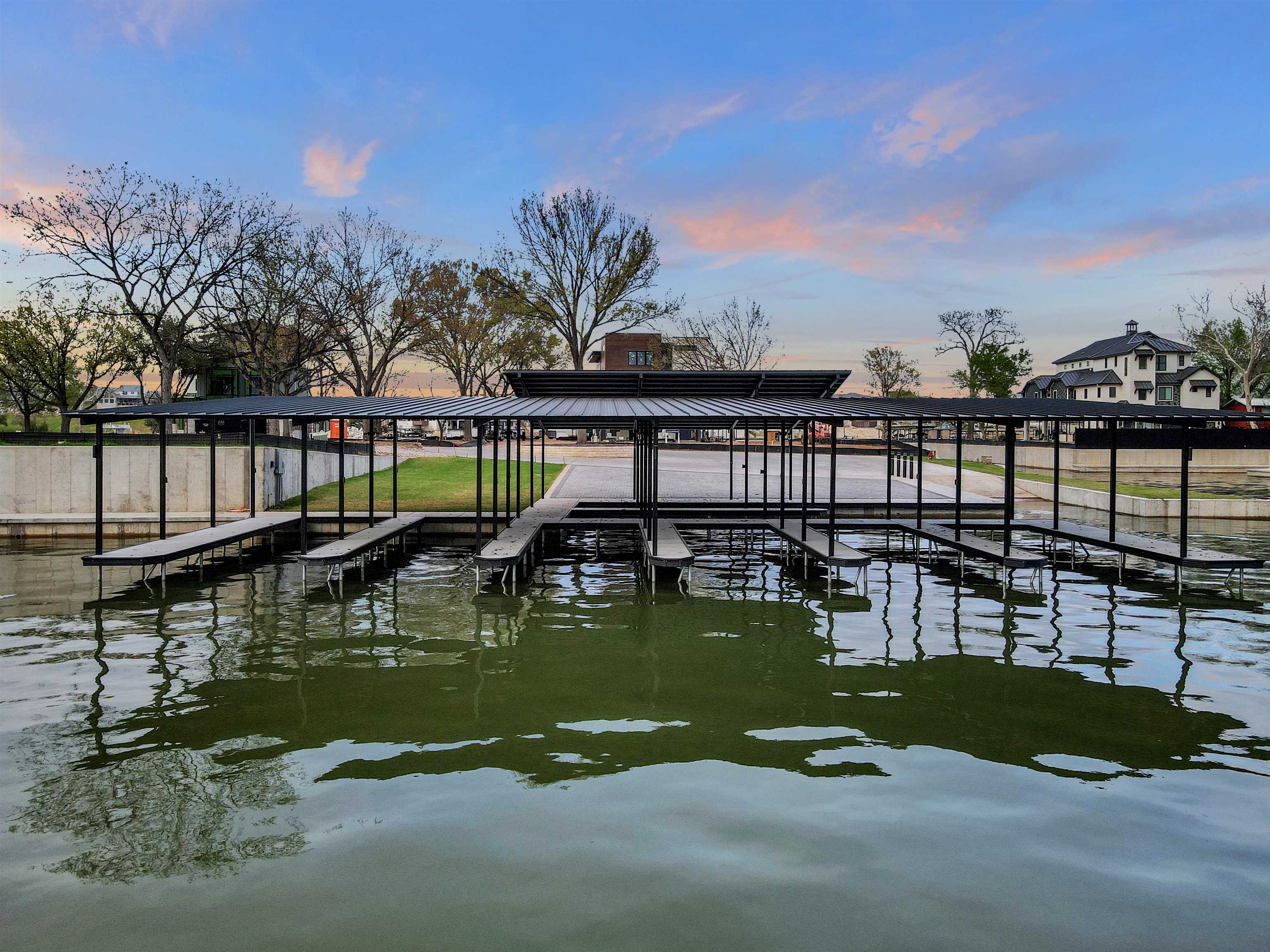 4 Lake Street Kingsland, TX 78639 - Photo 15 of 17 a view of a swimming pool with a garden