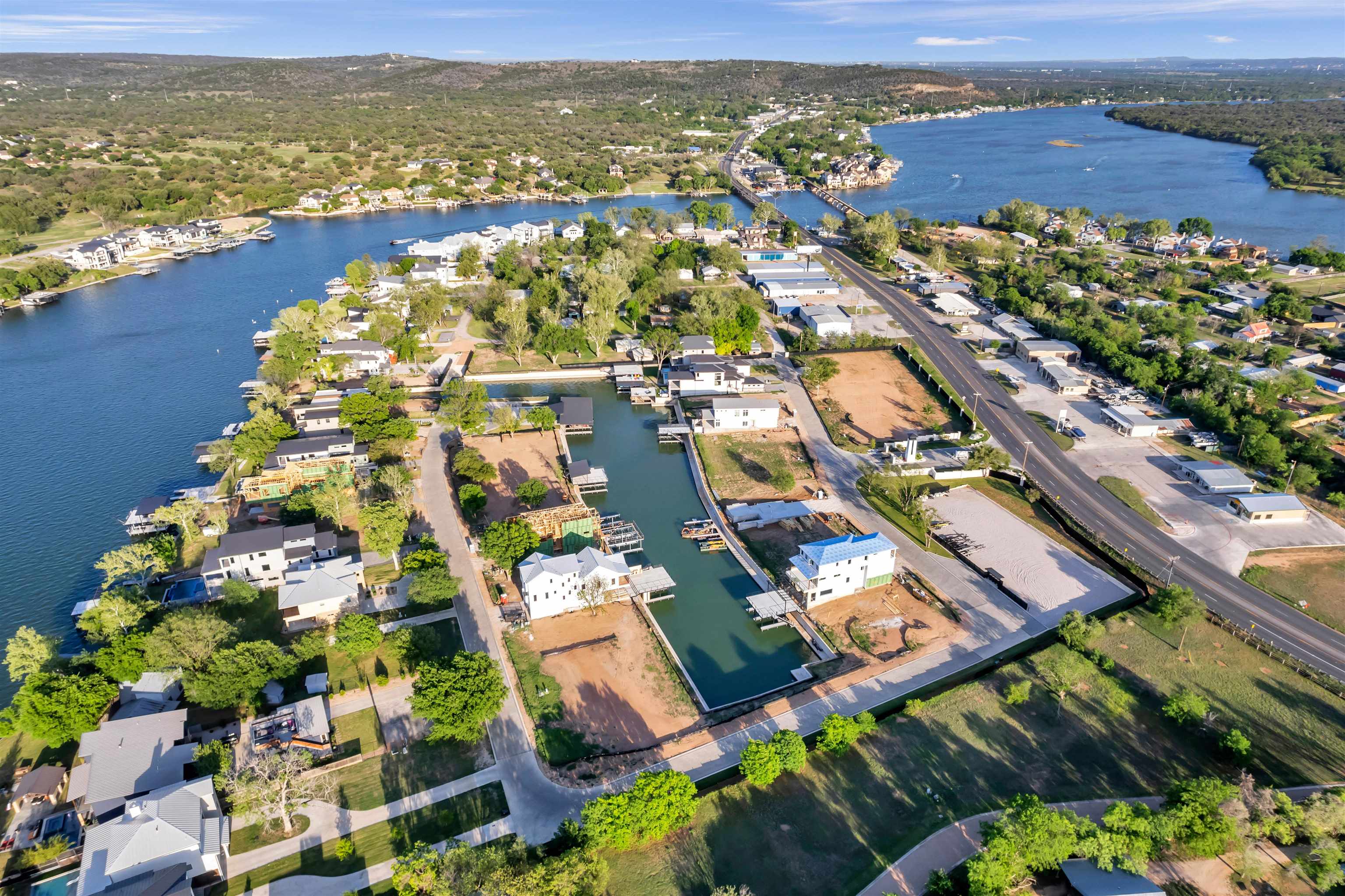 4 Lake Street Kingsland, TX 78639 - Photo 4 of 17 an aerial view of residential houses with outdoor space