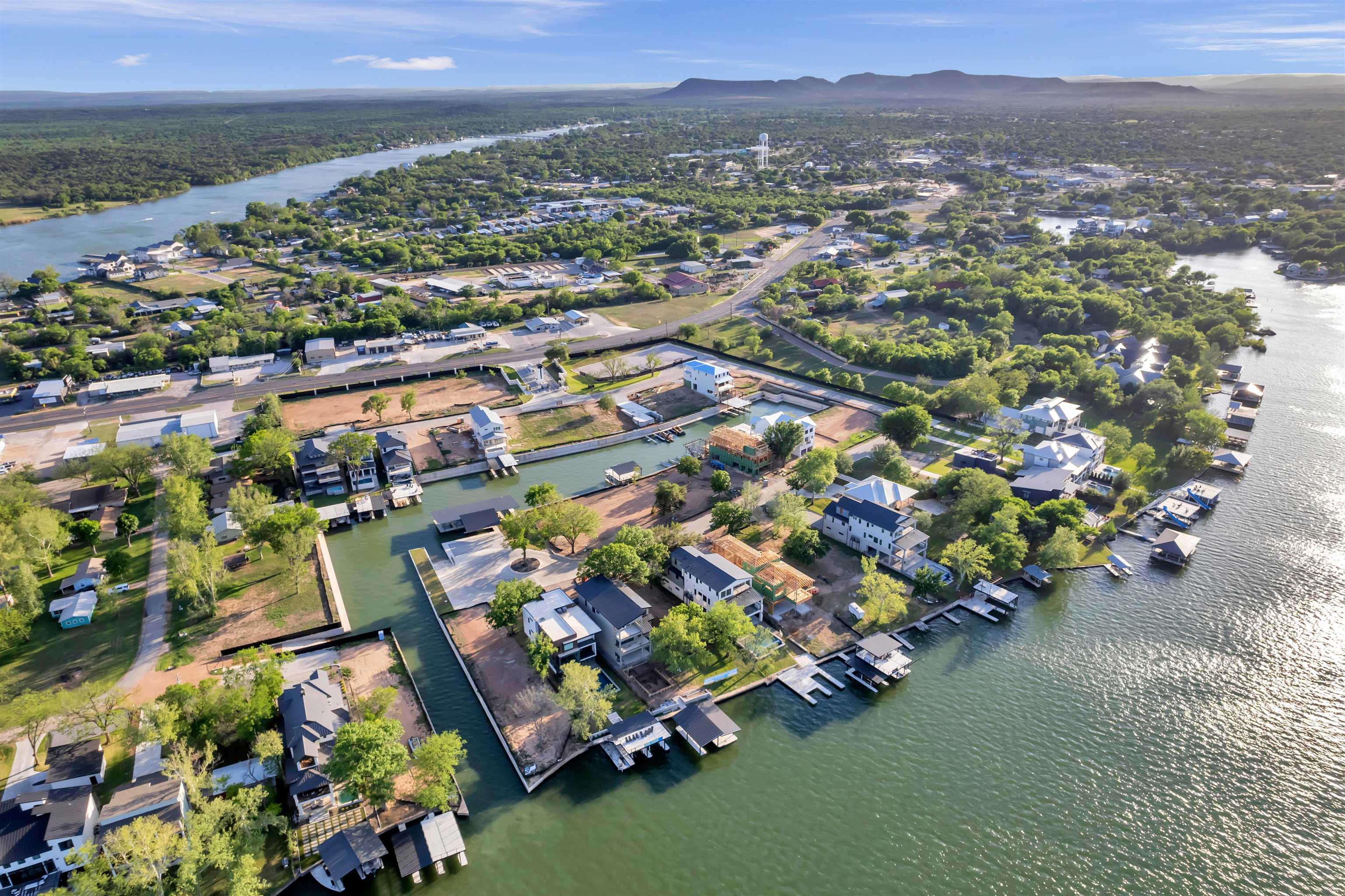4 Lake Street Kingsland, TX 78639 - Photo 6 of 17 an aerial view of residential houses with outdoor space