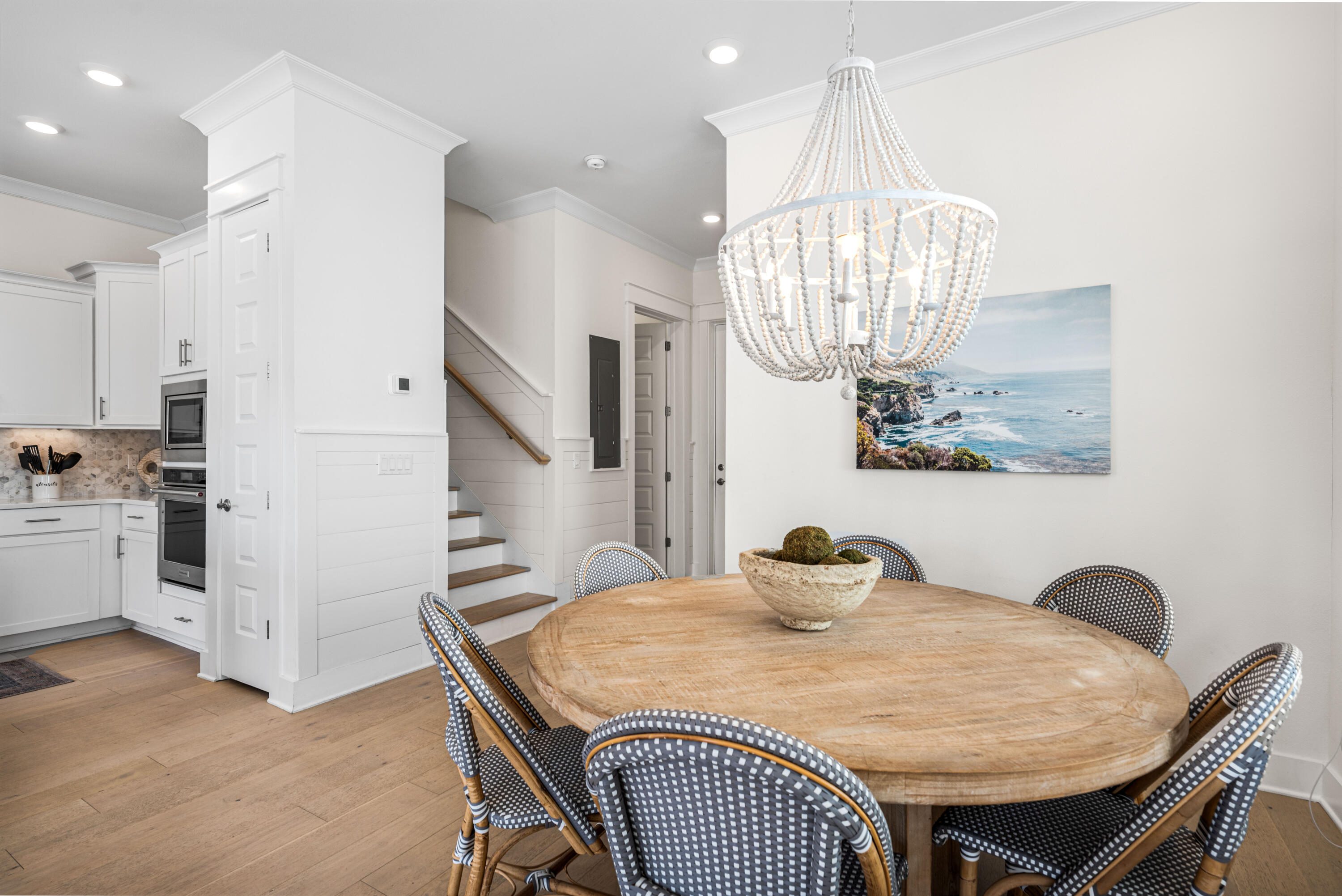 144 Wharf Ln Inlet Beach, Unit A Inlet Beach, FL 32461 - Photo 10 of 48 a dining room with wooden floor