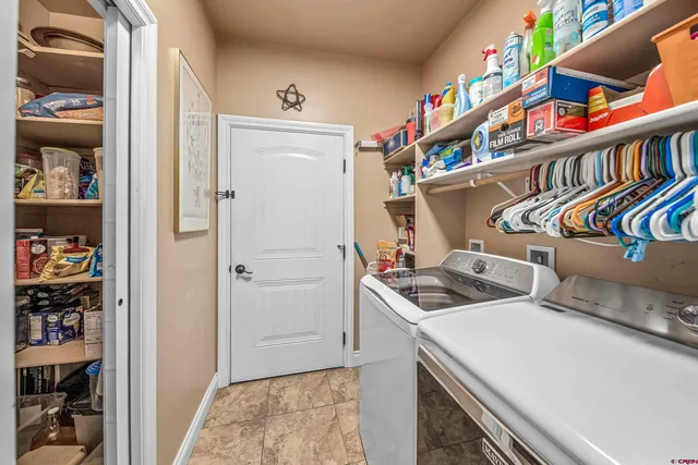 a car and bike parked in a garage