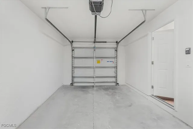 a view of a room with a empty space