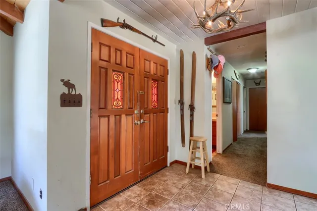 a view of an entryway door