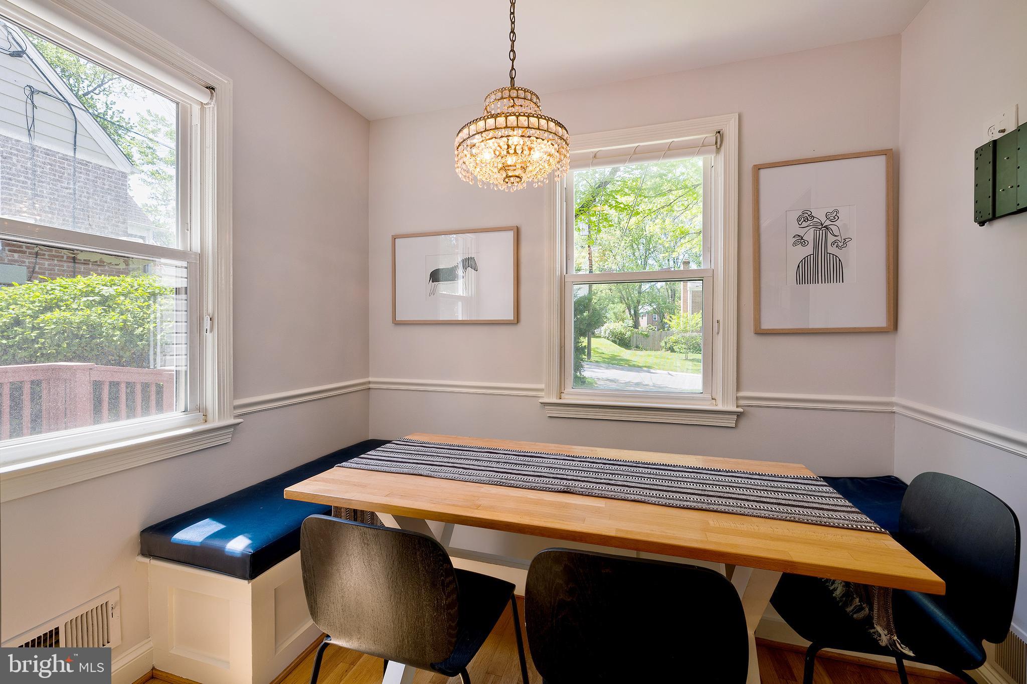 1730 Dublin Drive Silver Spring, MD 20902 - Photo 15 of 50 a view of a dining room with furniture window and outside view