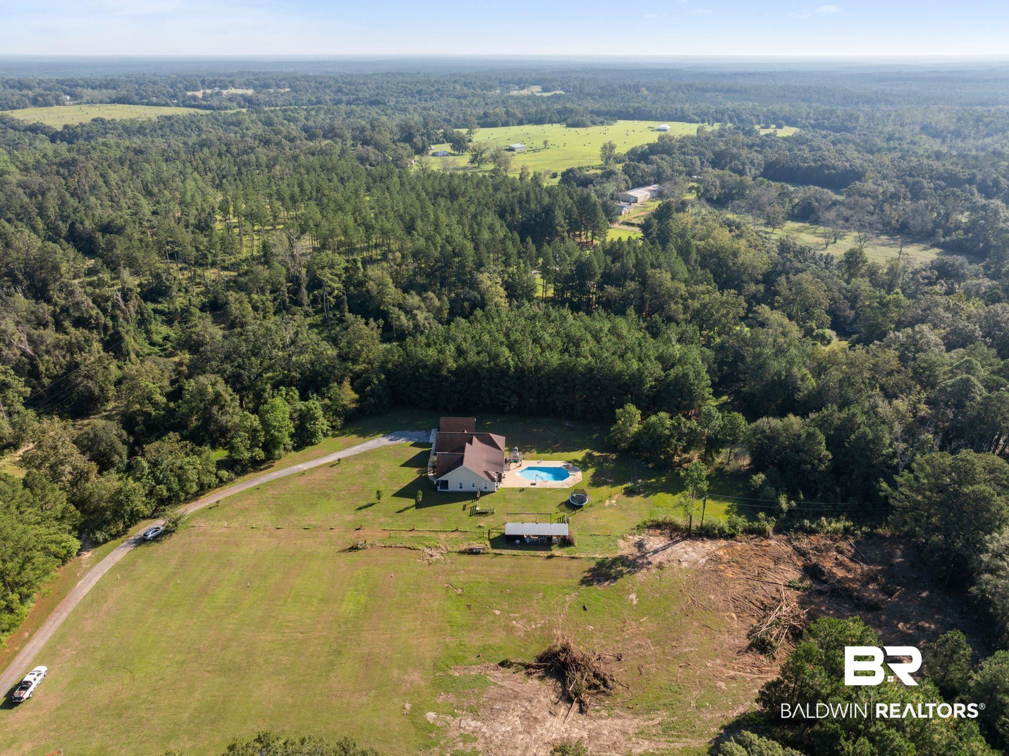 15635 North A N Brady Road Bay Minette, AL 36507 - Photo 46 of 51 Birds eye view of property