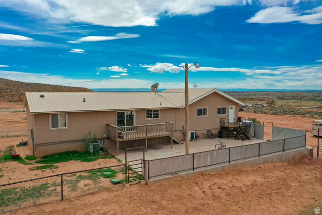 8457 East 6000th Street North Lapoint, UT 84039 - Photo 20 of 44 Wonderful deck & patio to see the valley!