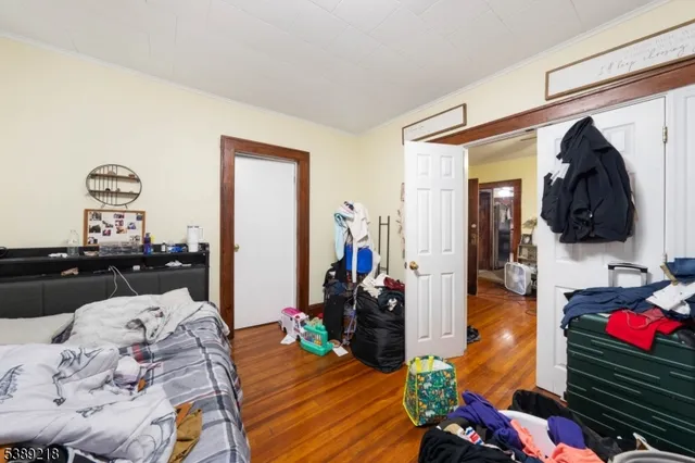 a room with toys and wall painting