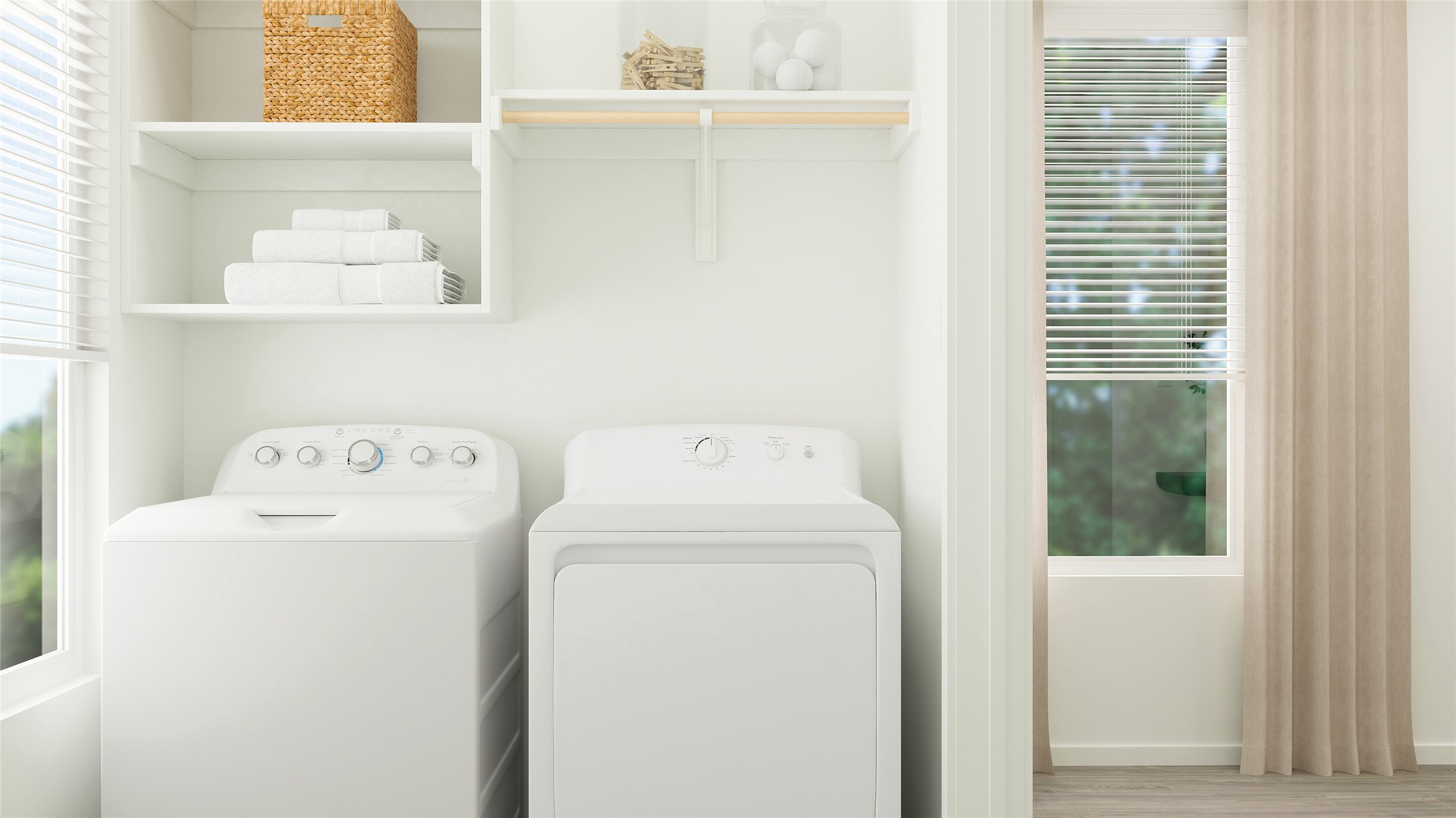 13336 Winton Drive Elgin, TX 78621 - Photo 21 of 28 a utility room with dryer and washer