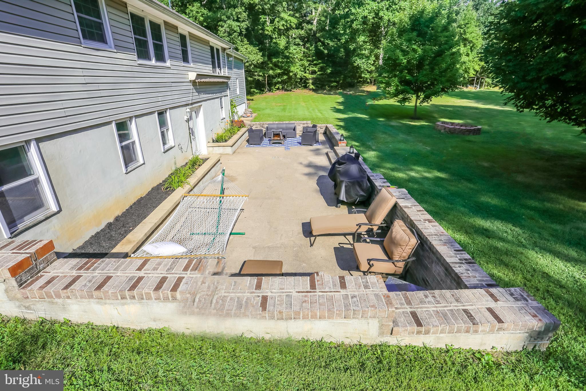 3529 Courtney School Road Midland, VA 22728 - Photo 22 of 28 Awesome back yard patio for fellow grillmasters!