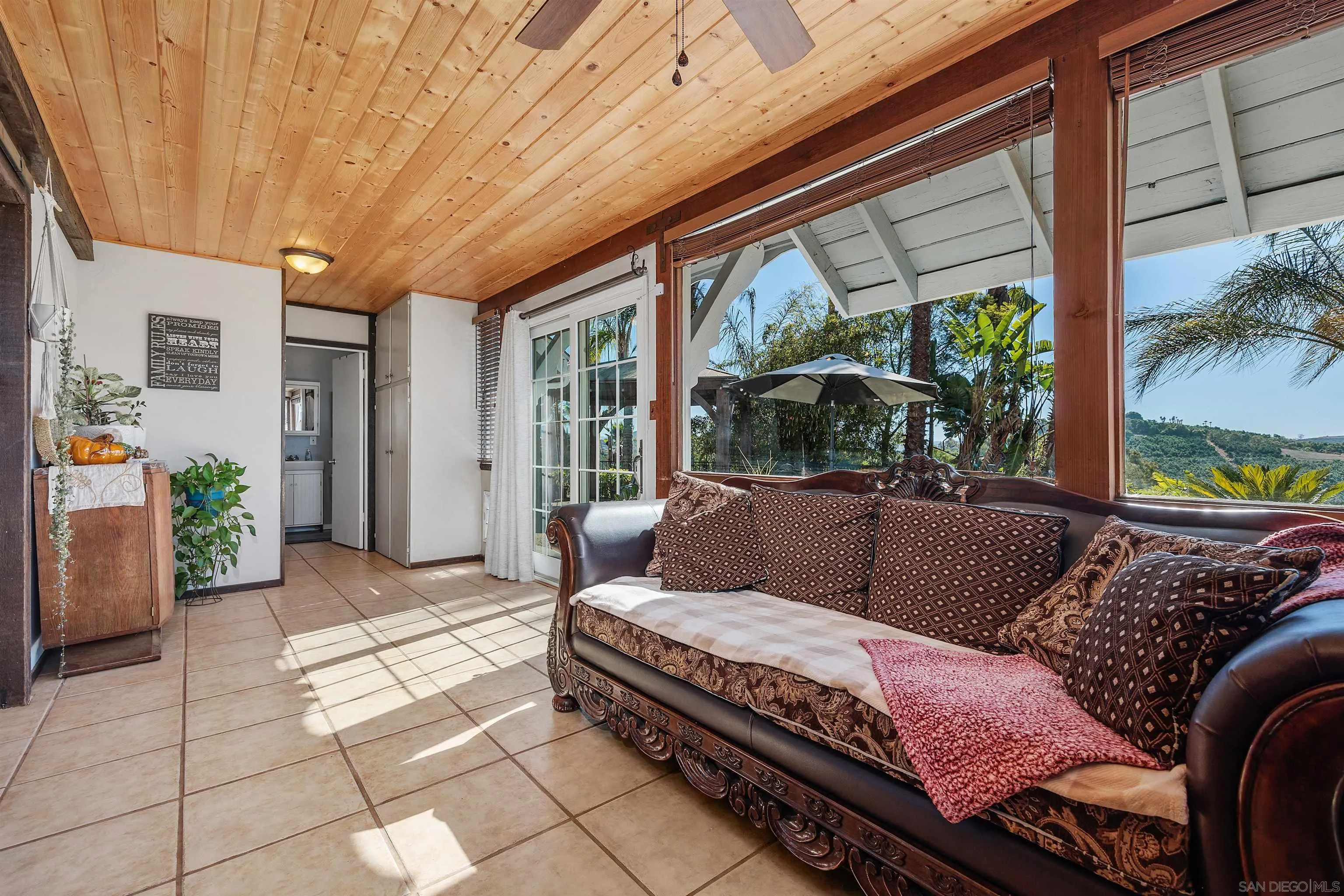 11270 San Luis Rey Drive Valley Center, CA 92082 - Photo 18 of 56 a bedroom with furniture and a large window