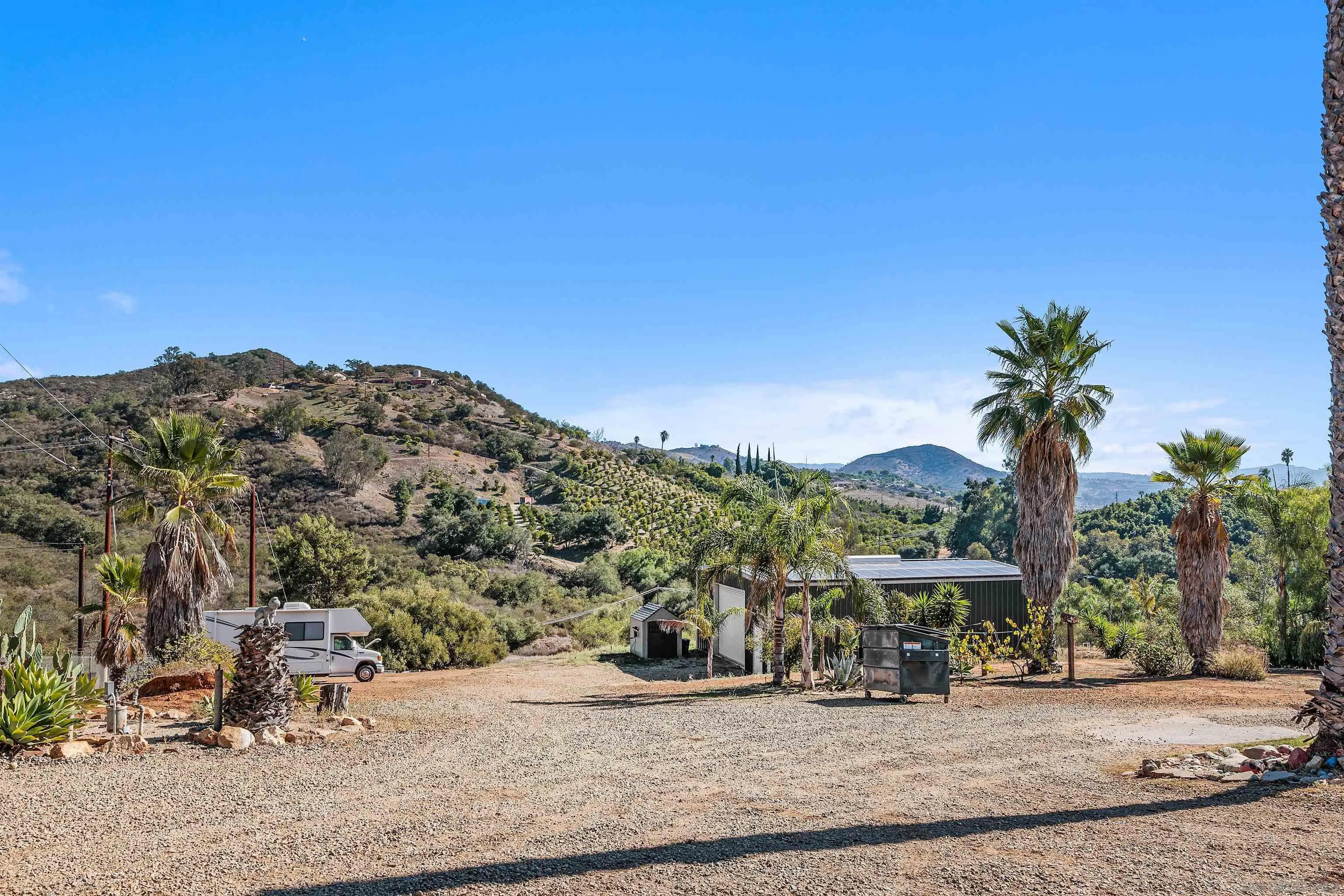 11270 San Luis Rey Drive Valley Center, CA 92082 - Photo 33 of 56 a view of a house with a outdoor space