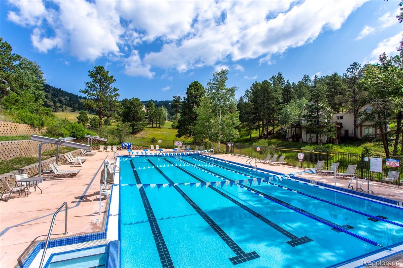 1551 Genesee Ridge Road Golden, CO 80401 - Photo 48 of 50 a view of a yard with an ocean view