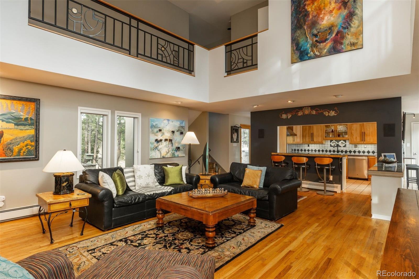 1551 Genesee Ridge Road Golden, CO 80401 - Photo 7 of 50 a living room with furniture and a large window