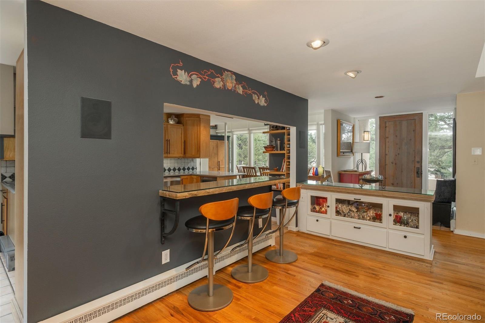 1551 Genesee Ridge Road Golden, CO 80401 - Photo 8 of 50 a bathroom with a sink and a mirror