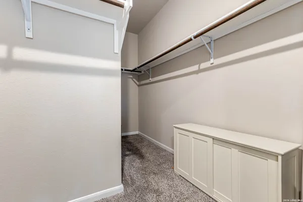 a view of walk in closet