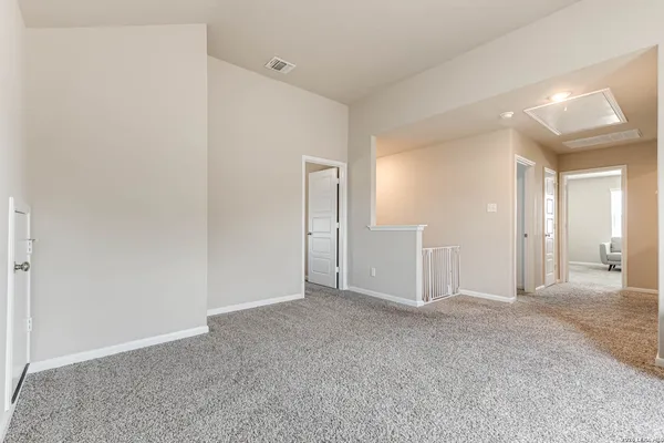 a view of empty room