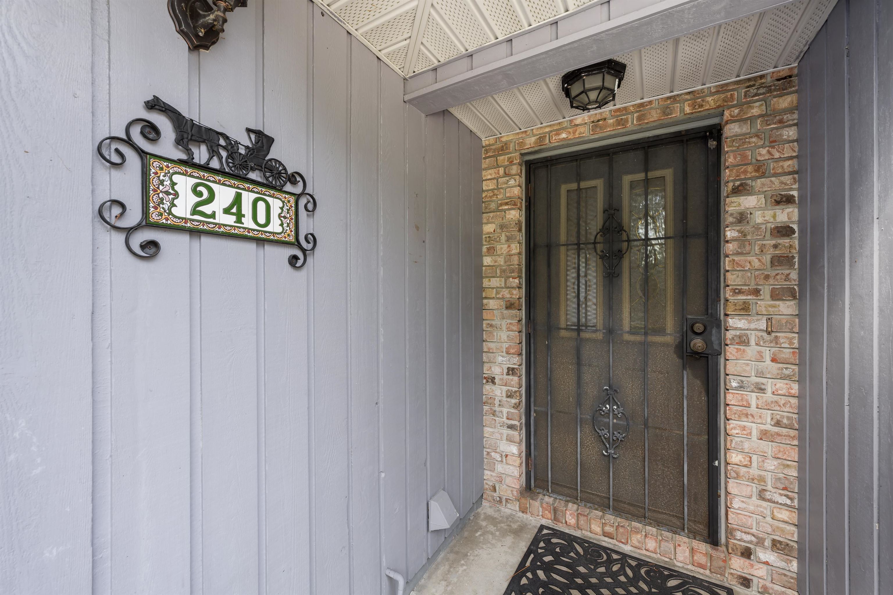 240 Watson Road St. Augustine, FL 32086 - Photo 3 of 43 a view of a entryway door of the house