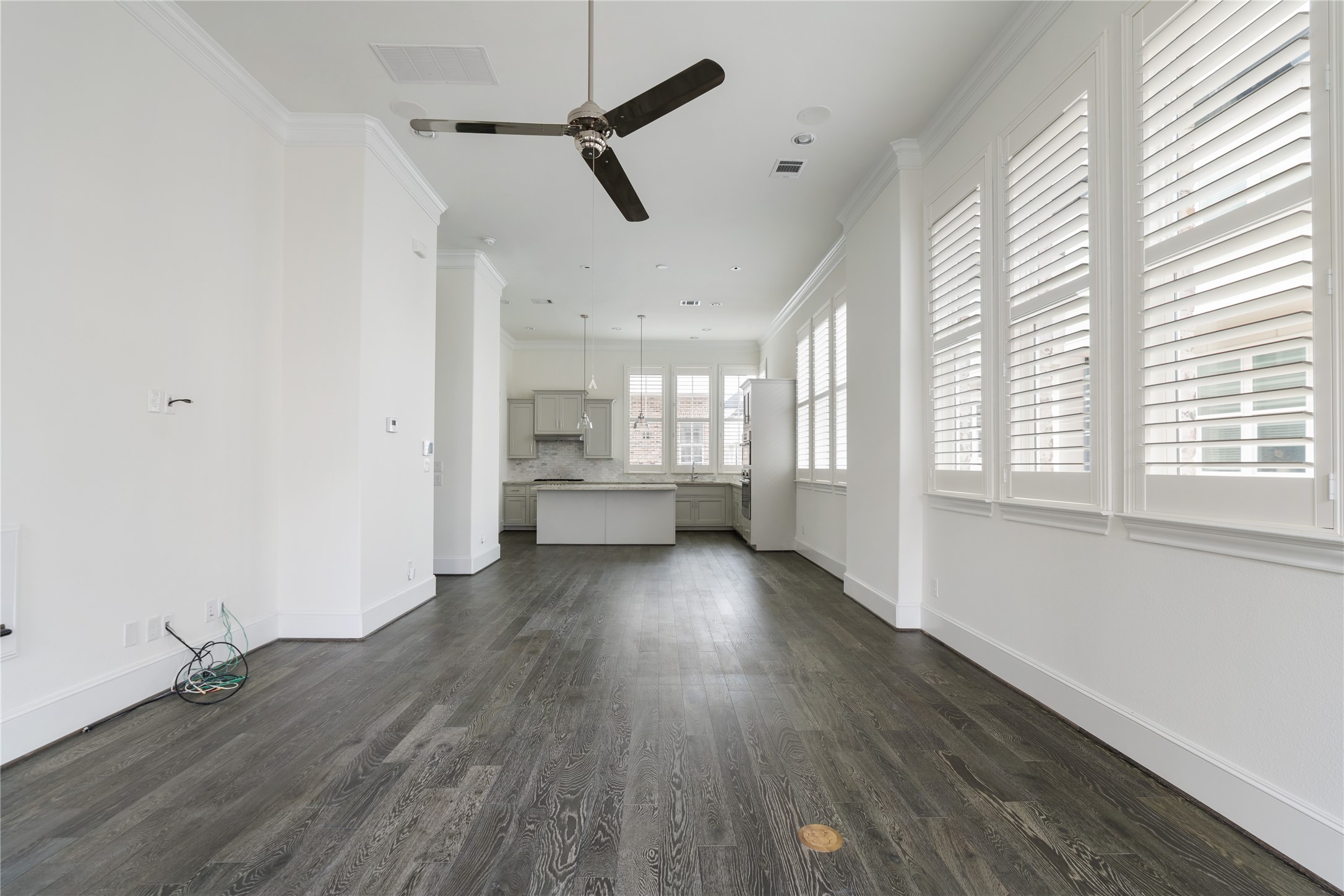 2613 Maxroy Street Houston, TX 77007 - Photo 14 of 42 The open-concept layout keeps the dining and living areas connected while still feeling defined and intentional.