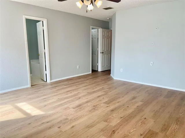 wooden floor in an empty room