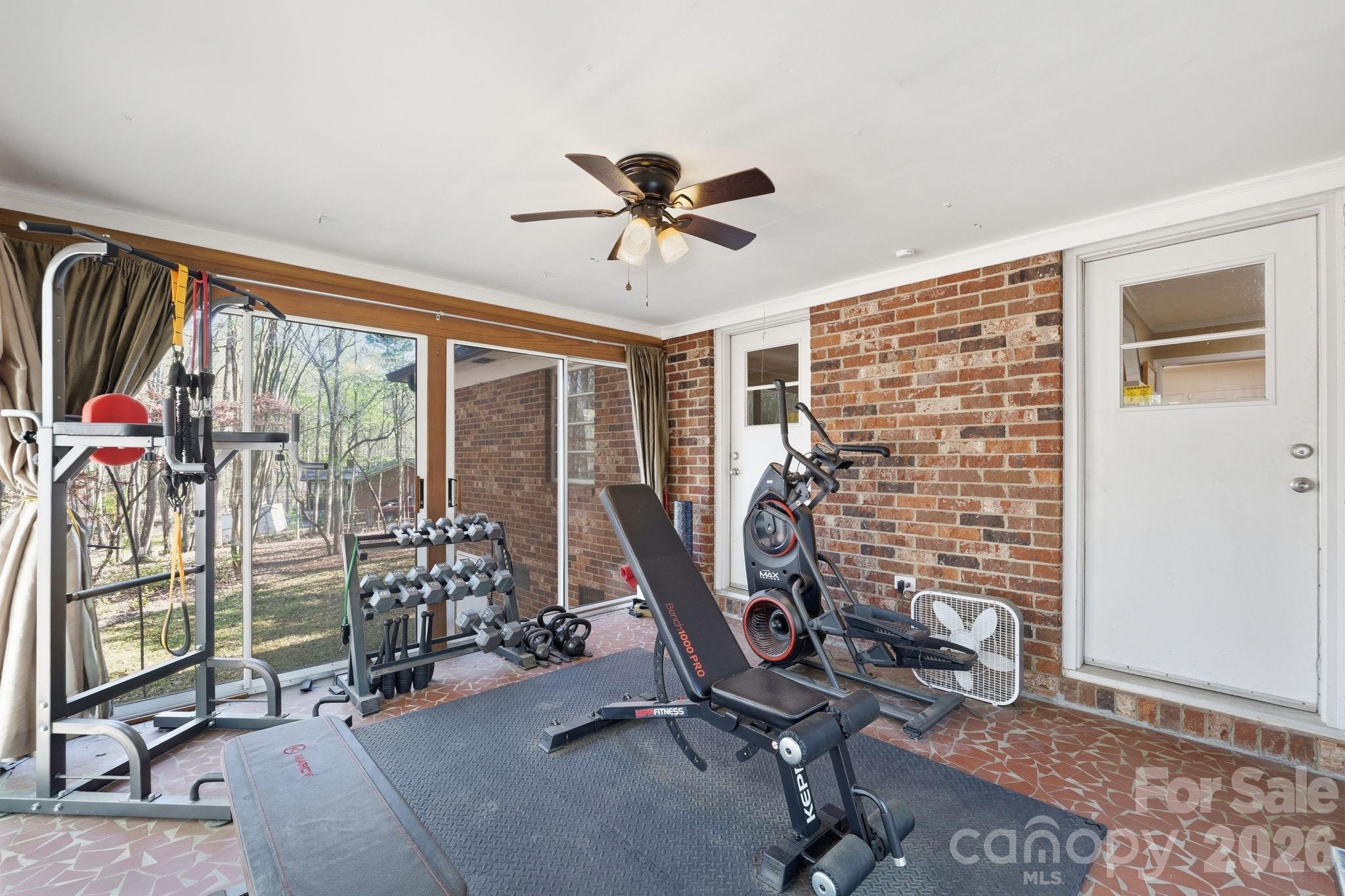 11715 Timber Ridge Road Charlotte, NC 28213 - Photo 21 of 38 a view of a room with gym equipment