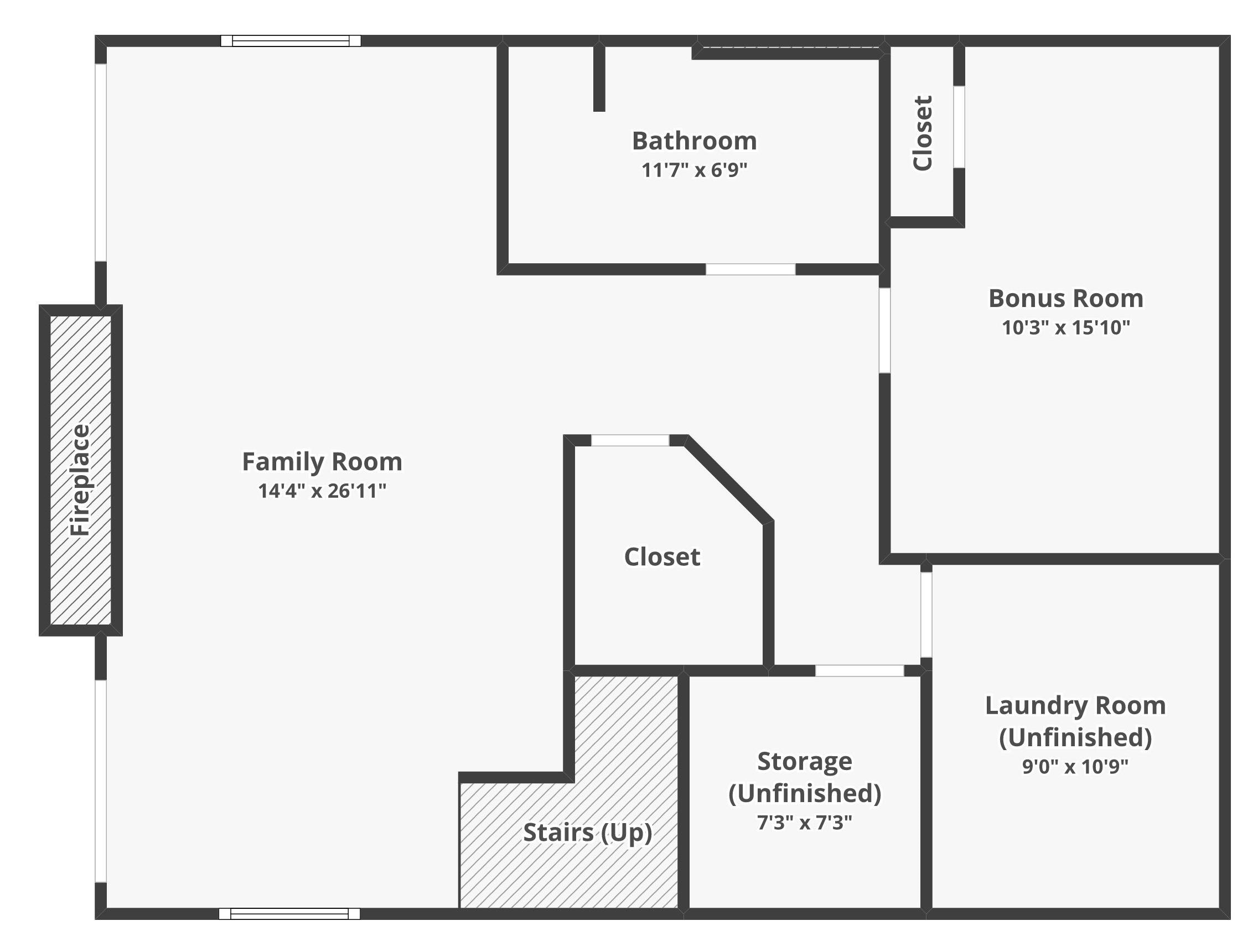1881 County Road A Spooner, WI 54801 - Photo 38 of 54 View of room layout