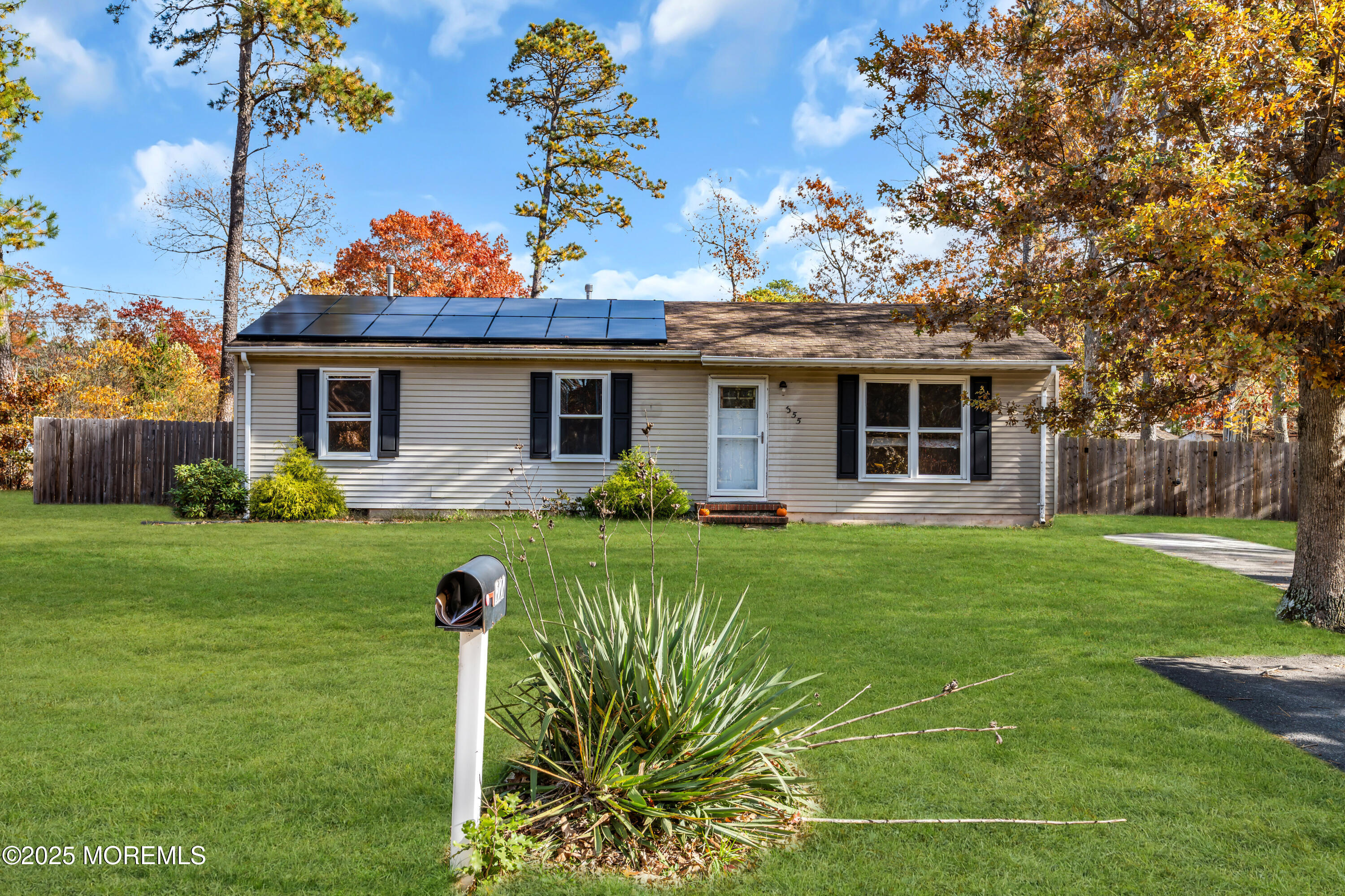 355 Western Boulevard Bayville, NJ 08721 - Photo 37 of 39 a front view of a house with garden