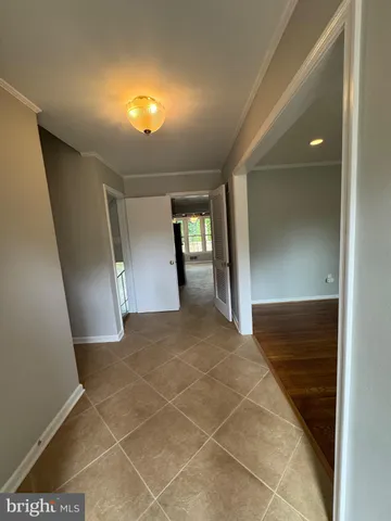 a view of empty room