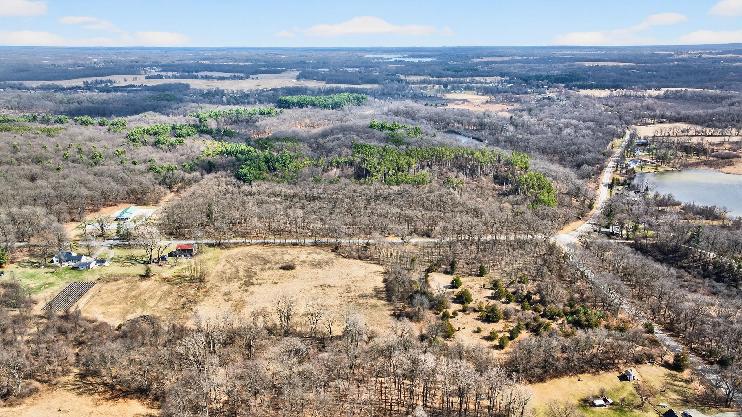 Vl-03 Skiff Lake Road Clarklake, MI 49234 - Photo 11 of 14 Skiff Lake VL Parcel Clarklake MI (Aeria