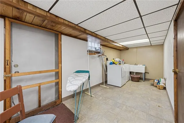 a view of storage room