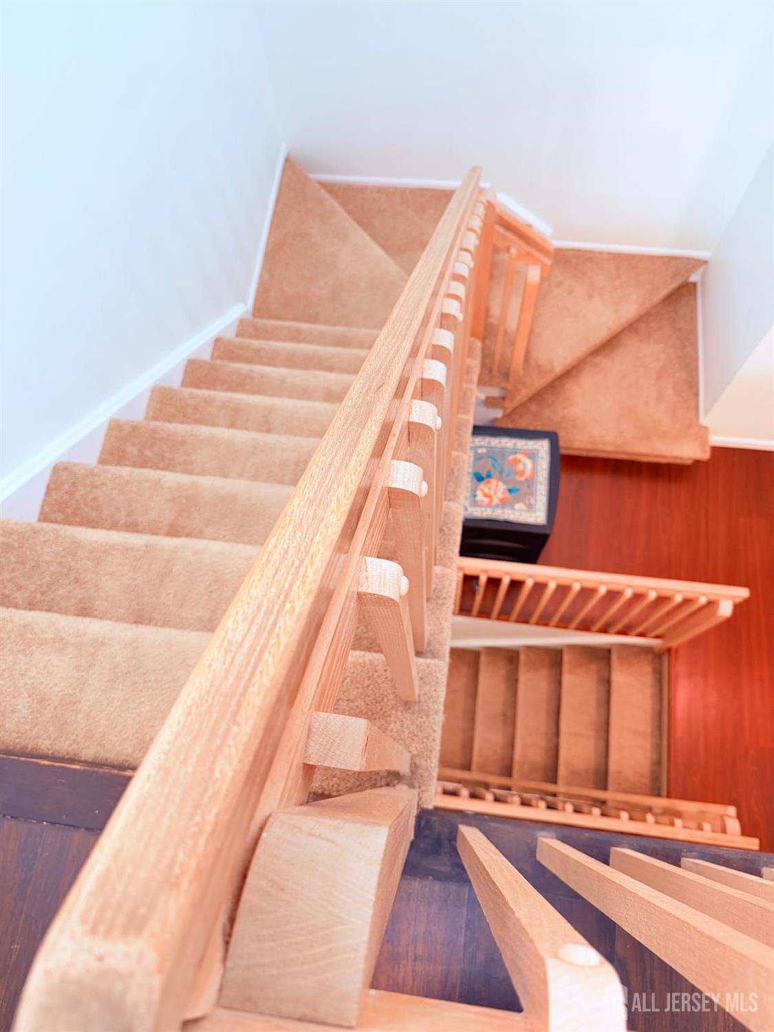918 Plymouth Road North Brunswick, NJ 08902 - Photo 26 of 30 a view of staircase with white walls