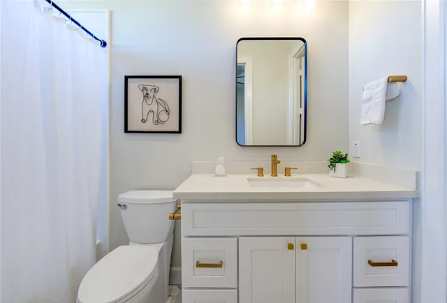 a view of a backyard with furniture