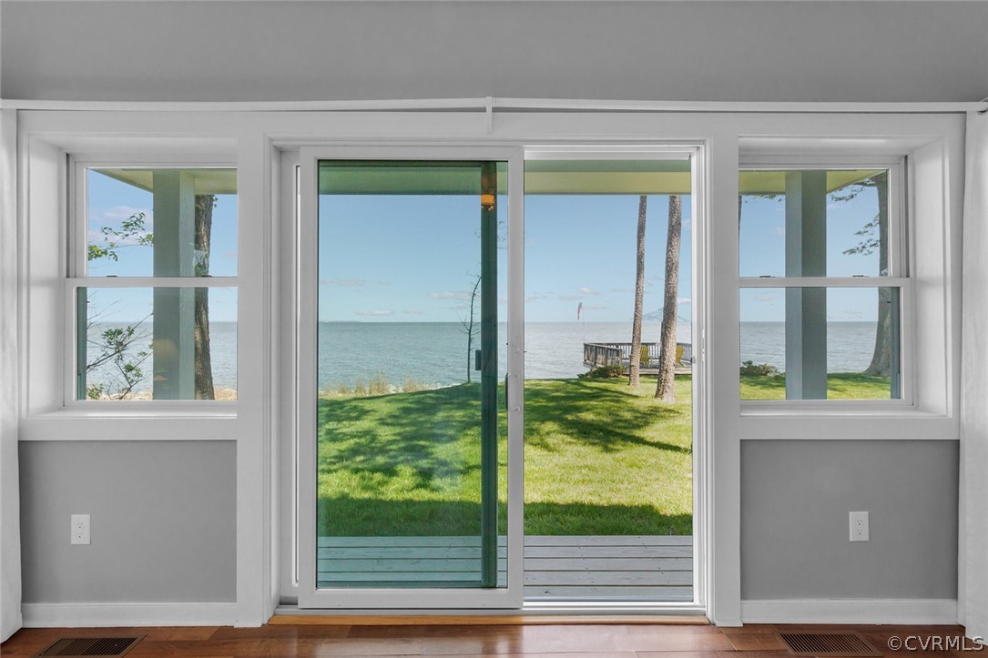 324 Fleet Road Heathsville, VA 22473 - Photo 25 of 49 a view of a room that has a window