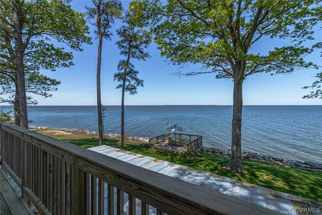 324 Fleet Road Heathsville, VA 22473 - Photo 30 of 49 a view of a wooden bridge
