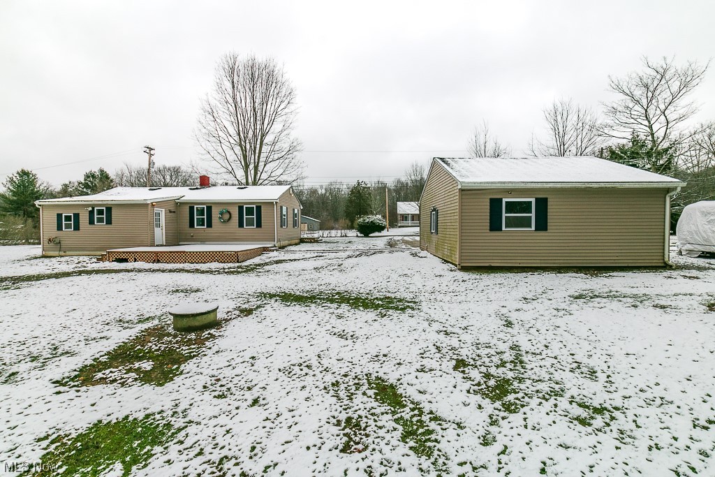 13619 Hall Road Chardon, OH 44024 - Photo 9 of 36 View of snow covered house