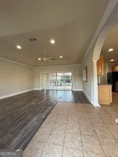 front view of a house with a big yard