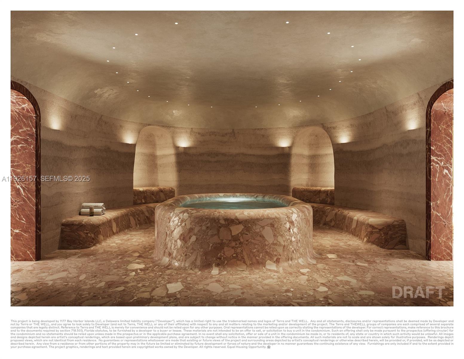 1177 Kane Concourse, Unit 802 Bay Harbor Islands, FL 33154 - Photo 15 of 20 a bathroom with a sink and a mirror