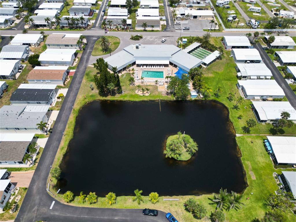10303 Burnt Store Road, Unit 131 Punta Gorda, FL 33950 - Photo 19 of 25 an aerial view of residential houses with outdoor space