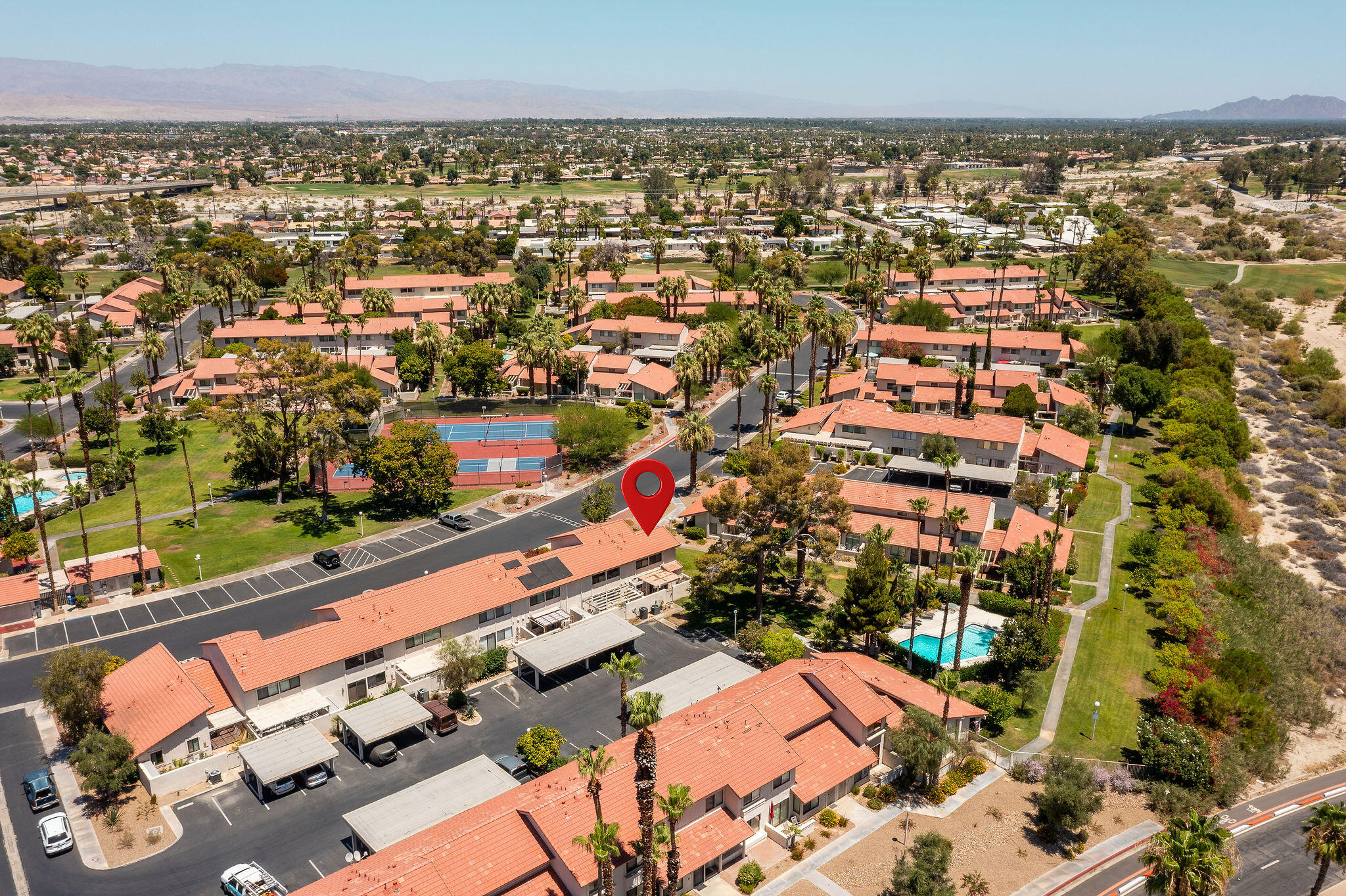 6025 Arroyo Road, Unit 8 Palm Springs, CA 92264 - Photo 46 of 50 Aerial