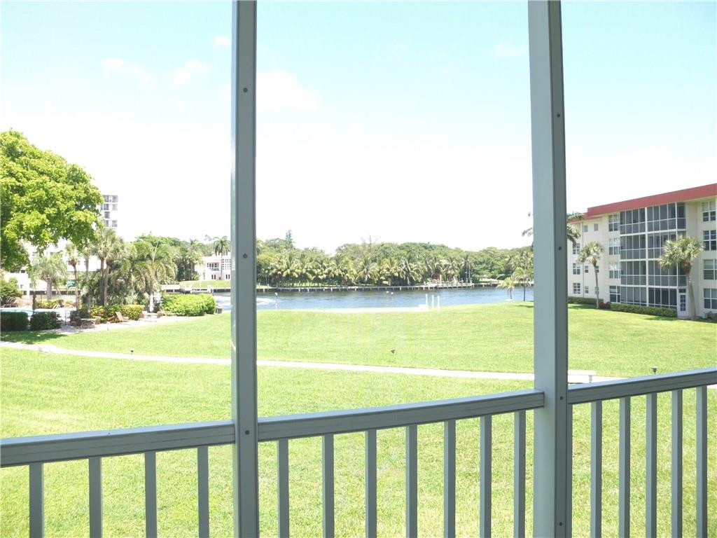 3150 Northeast 48th Court, Unit 204 Lighthouse Point, FL 33064 - Photo 1 of 23 Balcony with Direct Intracoastal view